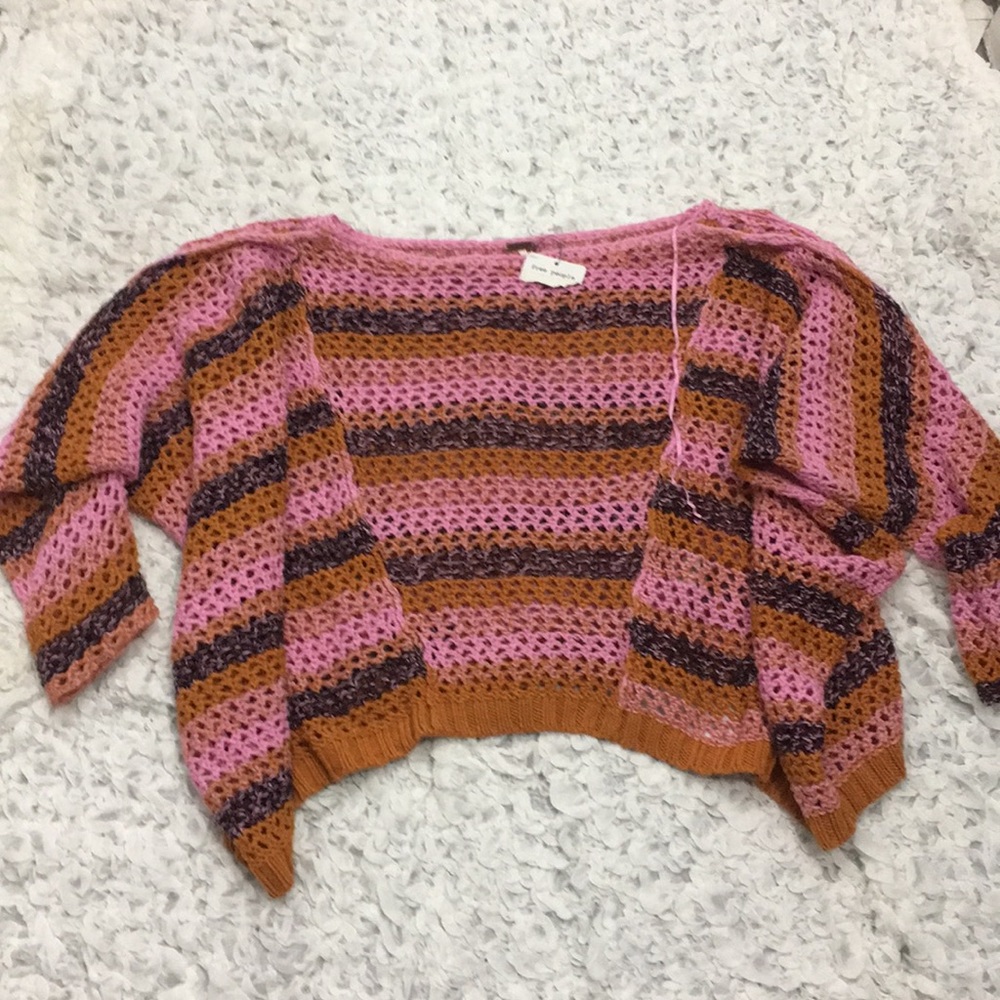 Oversized knit sweater